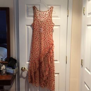 Zara Dresses - Zara Mid-length tuille Ruffled Dress Size M Zara Dresses - Zara Mid-length tuille Ruffled Dress Size M